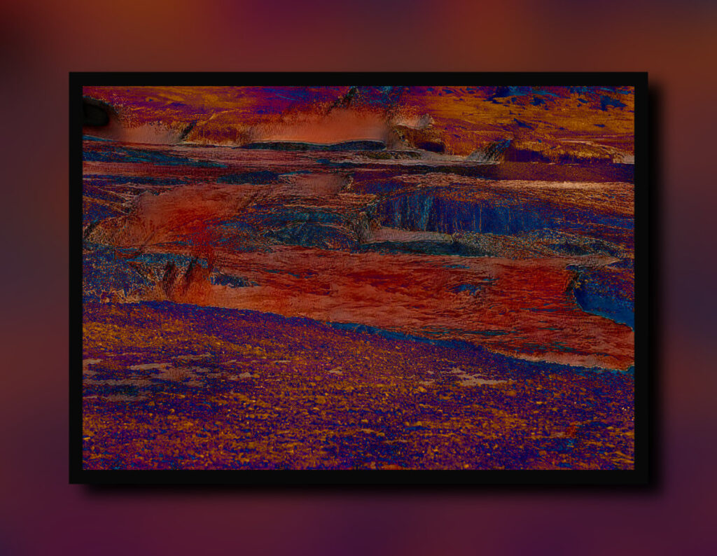 abstract landscape image