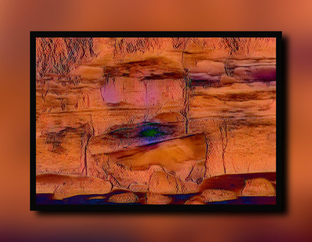 abstract landscape image