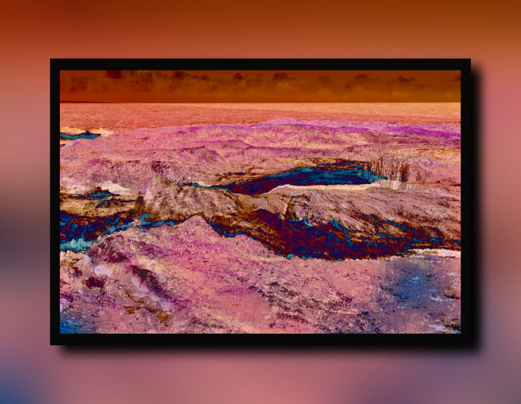 abstract landscape image