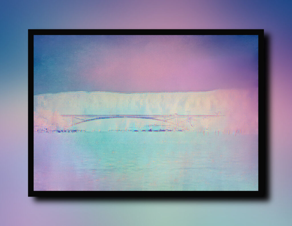 abstract landscape image